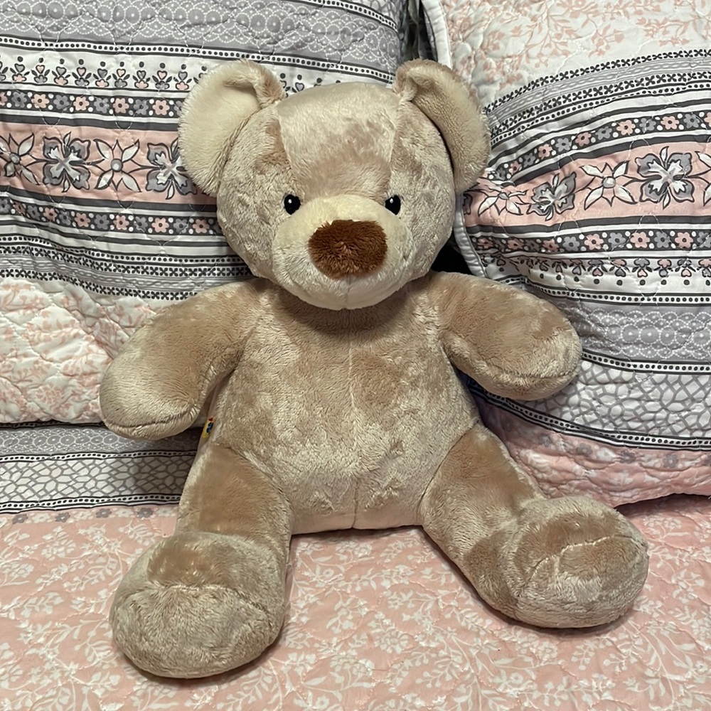 Build A Bear Tan Beige Blonde Teddy Bear 11"